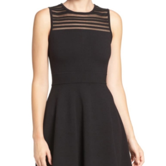 Eliza J Fit and Flare Dress - Picture 1 of 4